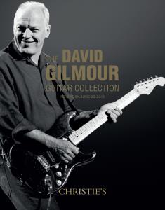 The David Gilmour Guitar Collection - New York - 20 June 2019